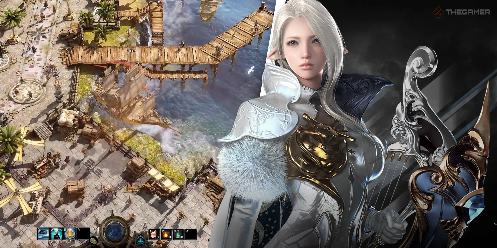 MMORPG의 대규모 온라인 세계
